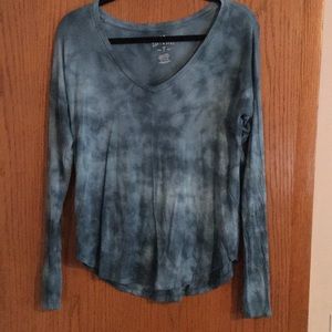 Tye-dye long sleeve shirt